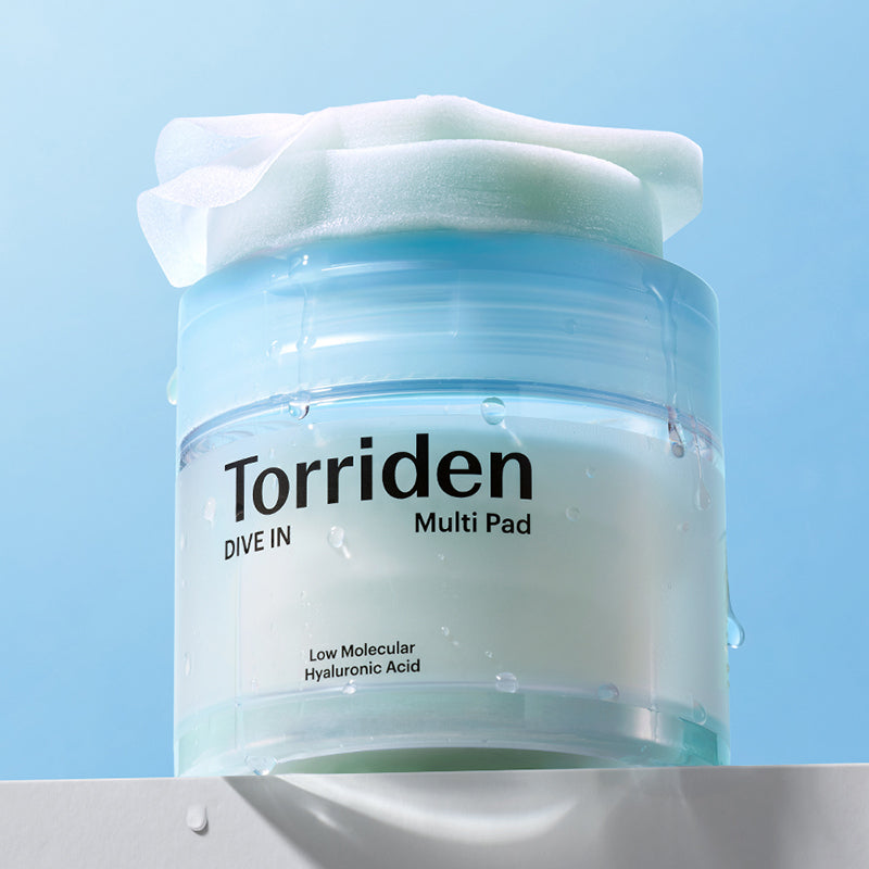 Torriden DIVE-IN Low Molecular Hyaluronic Acid Multi Pad — 80pcs