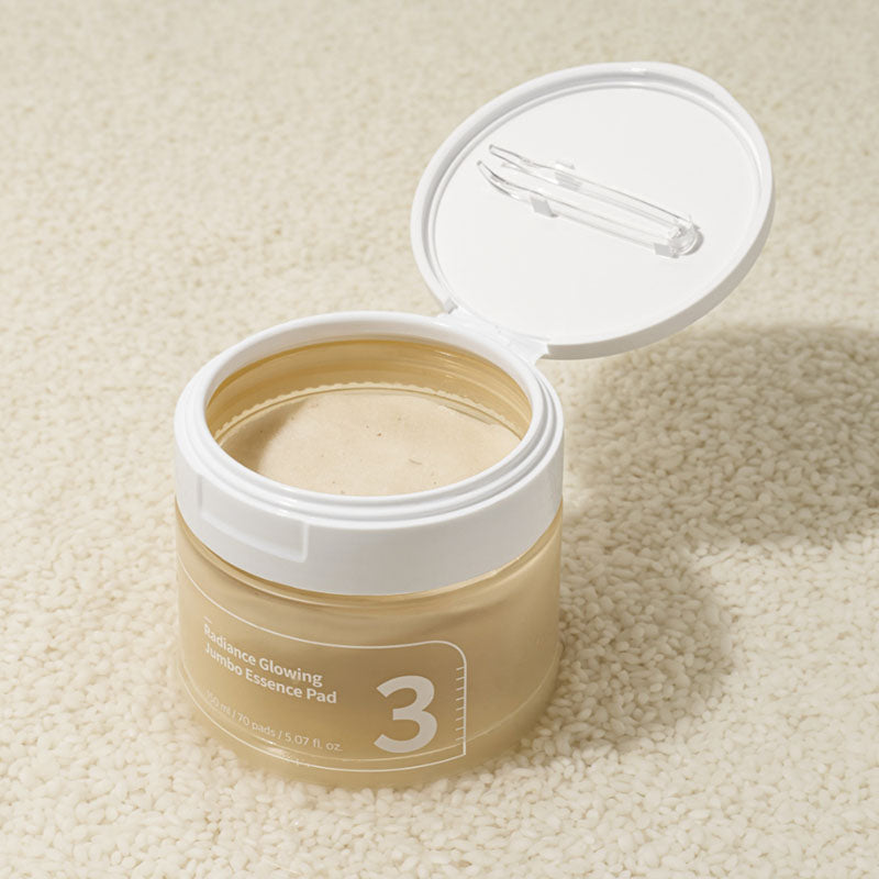 Numbuzin No.3 Radiance Glowing Jumbo Essence Pad — 70ea (150ml)