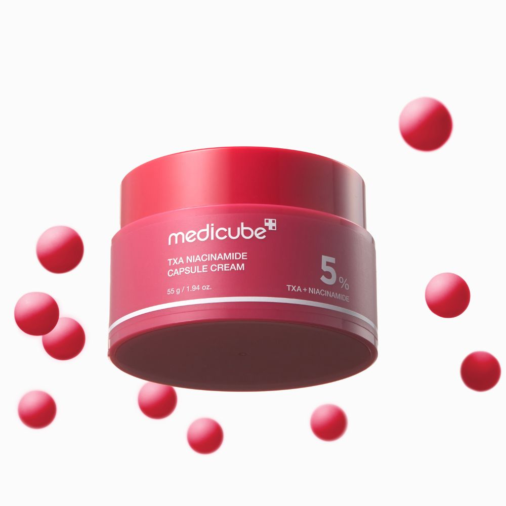 Medicube TXA Niacinamide Capsule Cream – mise en scène