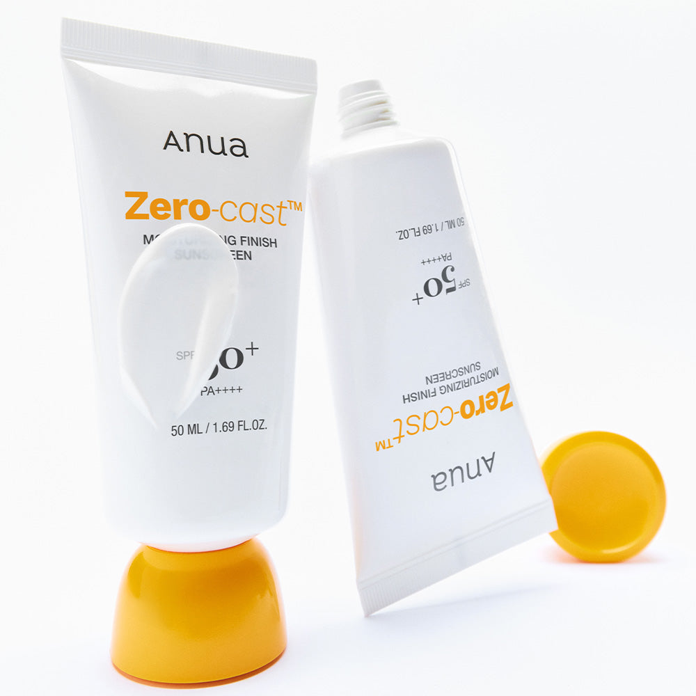 Anua Zero-Cast Sunscreen – composition