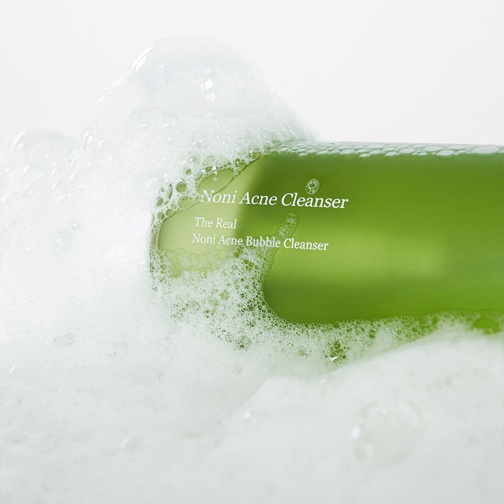 Celimax Noni Acne Bubble Cleanser – détail mousse