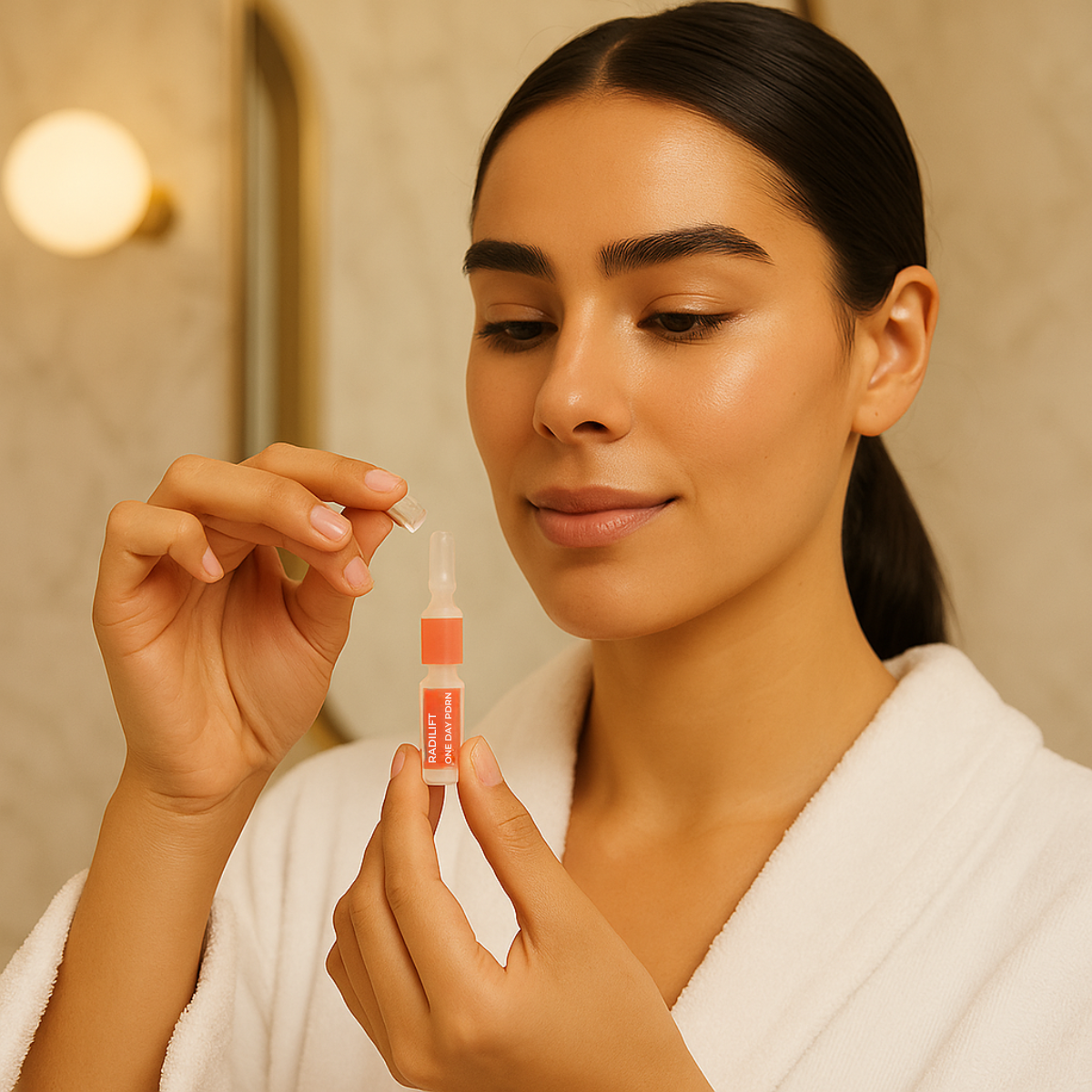 1. Prélevez une ampoule RadiLift