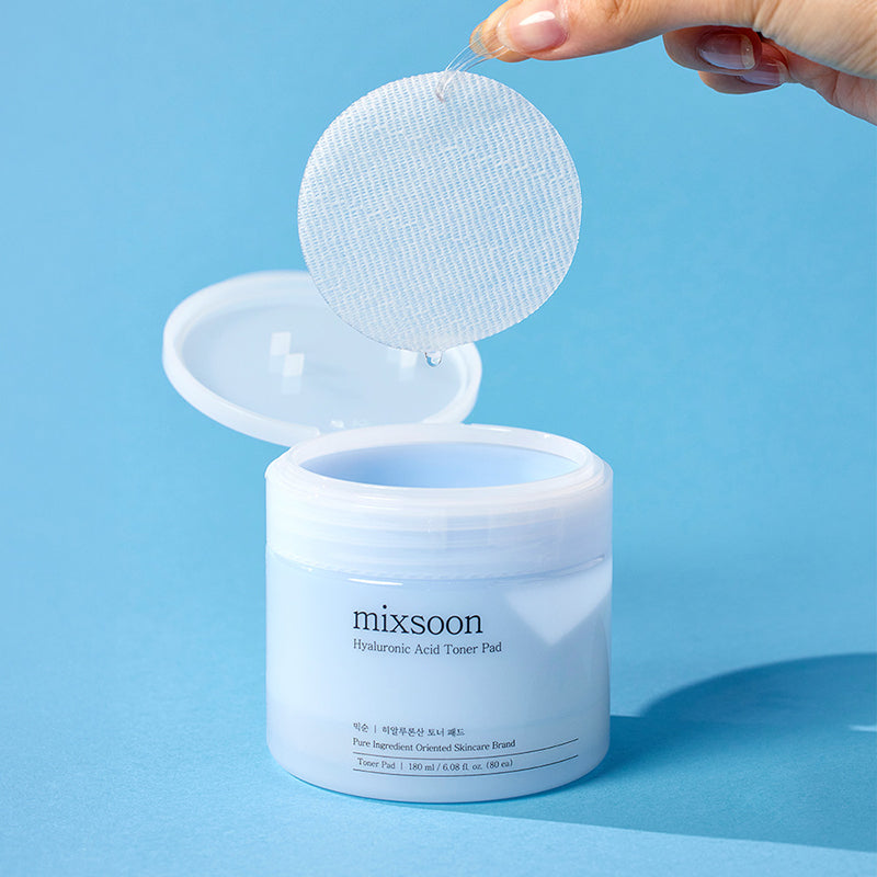 MIXSOON Hyaluronic Acid Toner Pad — 180ml/80pcs