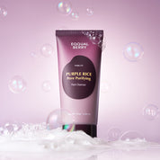 EQQUALBERRY Purple Rice Pore Purifying Pack Cleanser — 130g