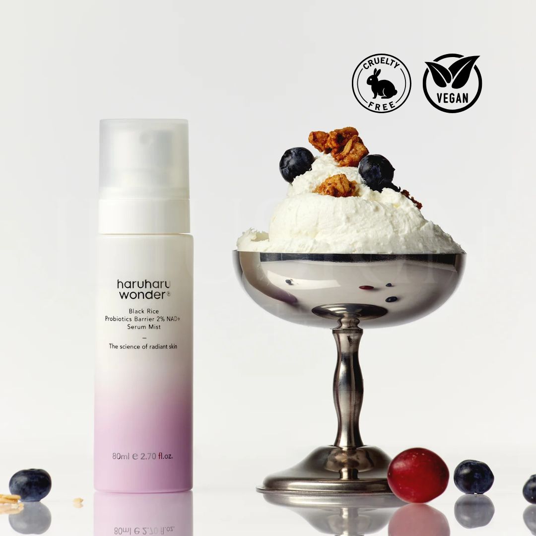 Haruharu Wonder Serum Mist — mise en scène