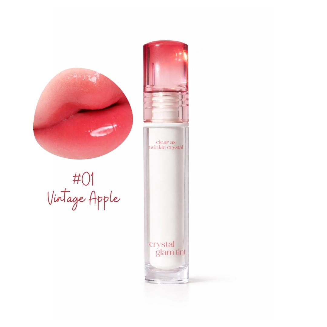 Clio Crystal Glam Tint — teinte Vintage Apple