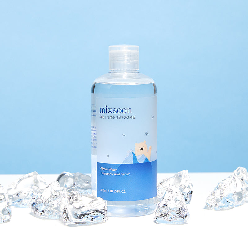 MIXSOON Glacier Water Hyaluronic Acid Serum Hydratant — 300 ml