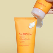 Farmstay Calendula Relief Cleansing Foam — 180ml