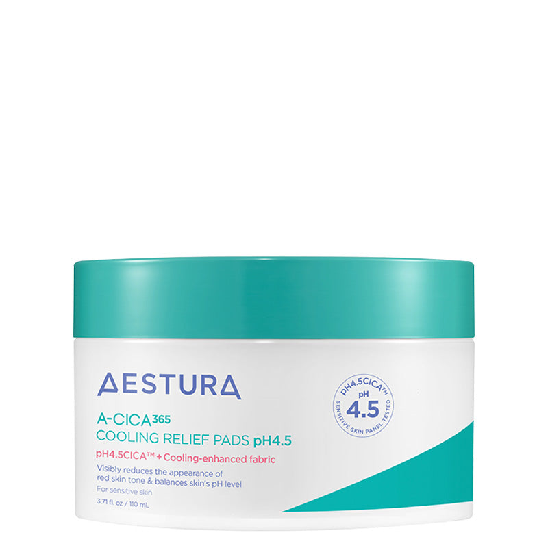 AESTURA A-Cica 365 Cooling Relief Pads pH4.5 — 60pcs/110ml