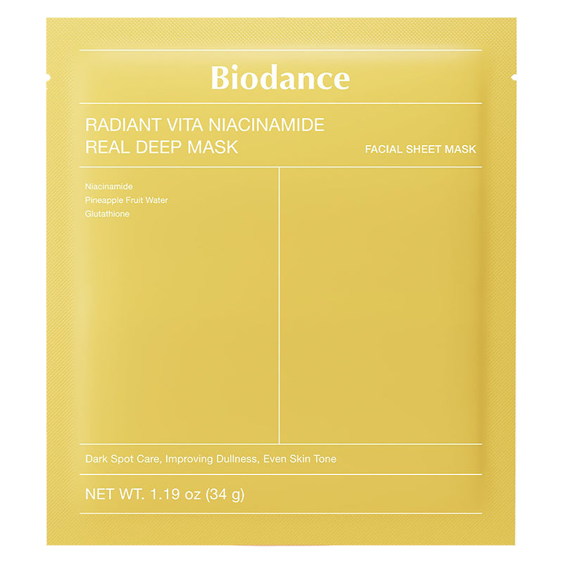 Biodance Radiant Vita Niacinamide Real Deep Mask — 1 pc