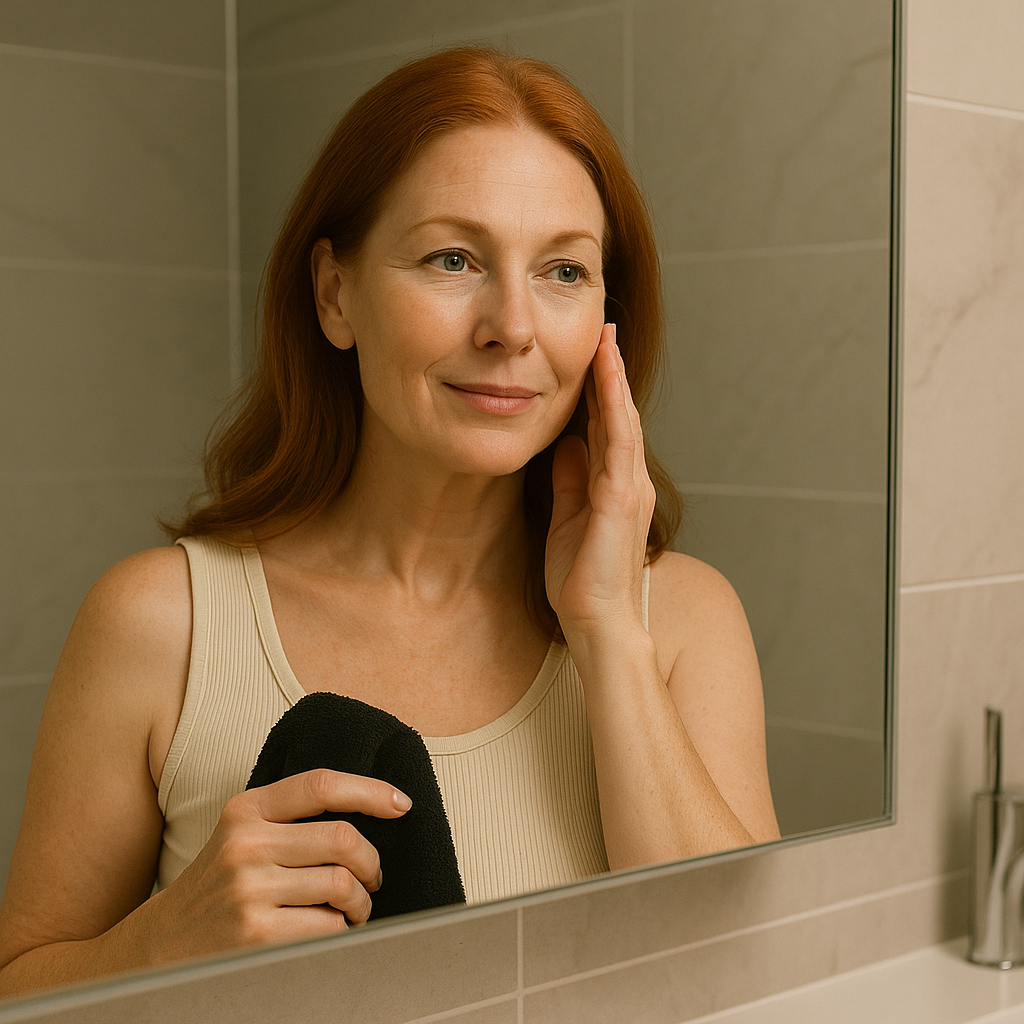 1. Préparez votre peau propre et sèche