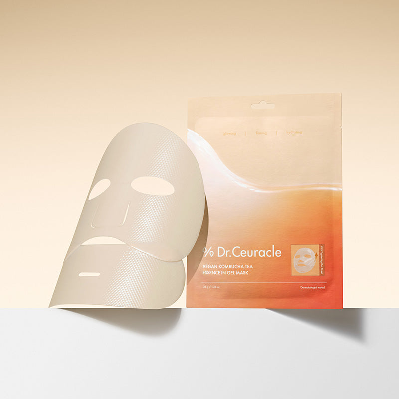 Dr. Ceuracle Vegan Kombucha Tea Essence In Gel Mask — 36g