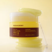 EQQUALBERRY Collagen Glow Up Gel Toner Pads — 60 pads (140 ml / 4.73 fl. oz)