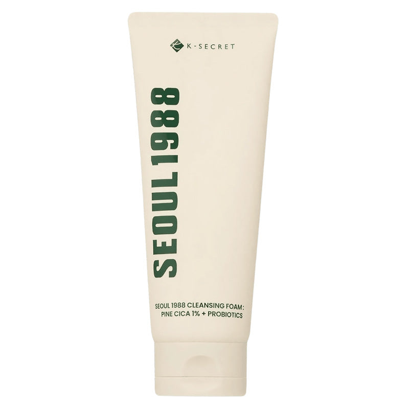 K-SECRET SEOUL 1988 Cleansing Foam : Pine Cica 1% + Probiotics — 150ml