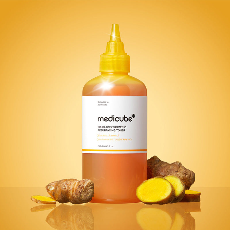 Medicube Kojic Acid Turmeric Resurfacing Toner — 250ml