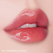 UNLEASHIA Popcorn Syrup Lip Plumper — No.1 Strawberry Cream