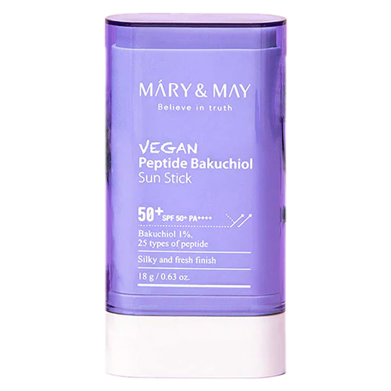 Mary&May Vegan Peptide Bakuchiol Sun Stick SPF50+ PA++++ — 18g