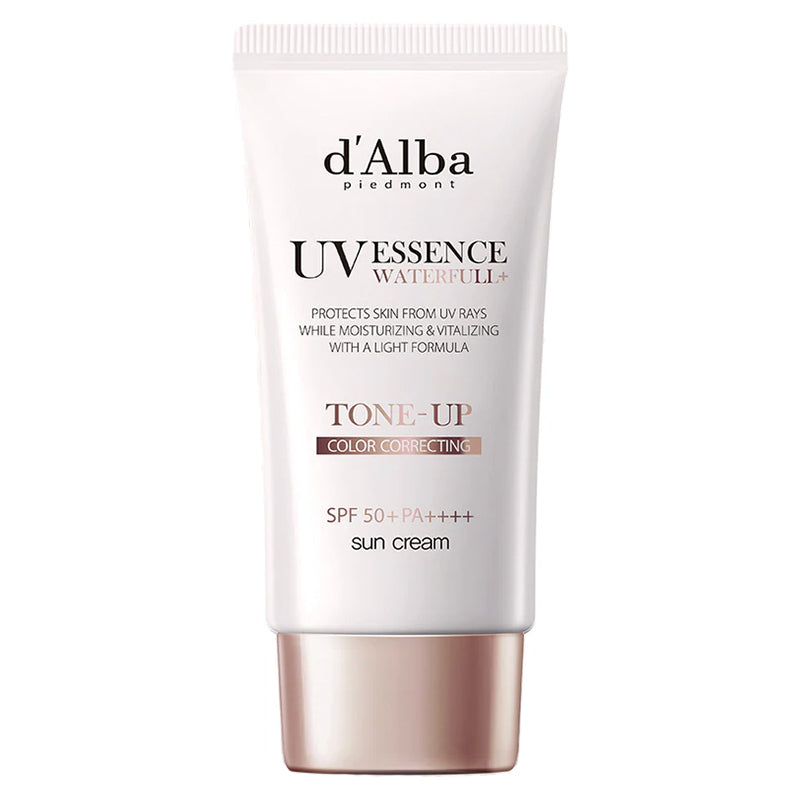 D'Alba Waterfall Tone-Up Sun Cream (Pink) — 50ml