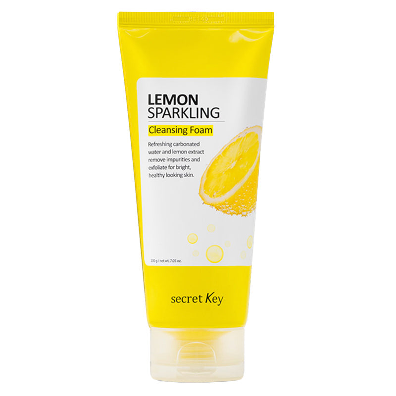 Secret Key Lemon Sparkling Cleansing Foam 200 g — packshot
