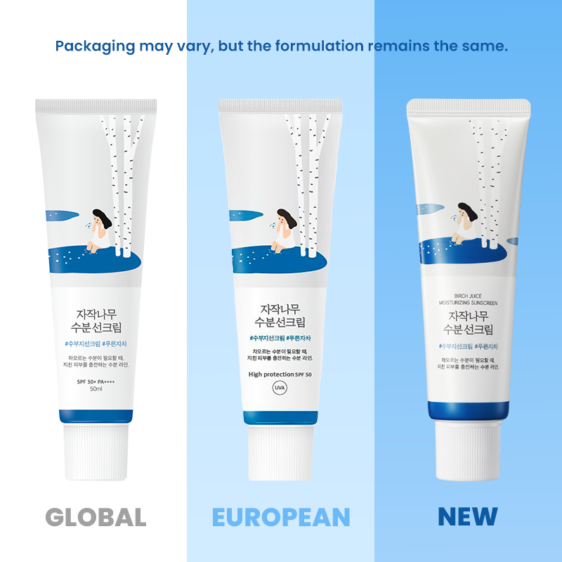 ROUND LAB Birch Juice Moisturizing Sun Cream SPF50+ PA++++ — vue 3