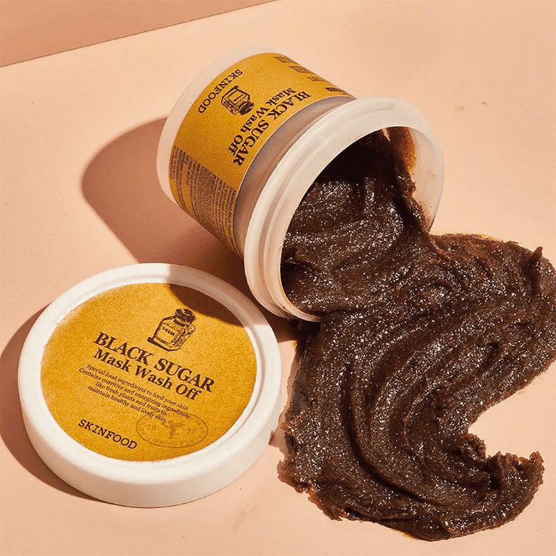 SKINFOOD Black Sugar Mask Wash Off — 100gr