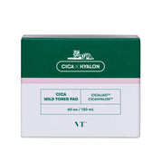 VT Cosmetics Cica Mild Toner Pad — 60 pcs
