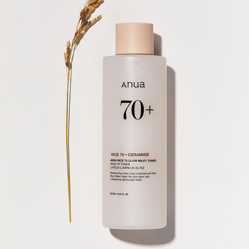 Anua Rice 70 Glow Milky Toner 250 ml – visuel produit
