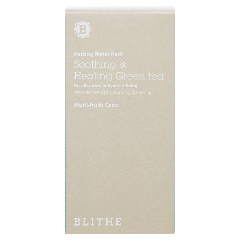 BLITHE Patting Splash Mask Soothing & Healing Green tea — 150ml