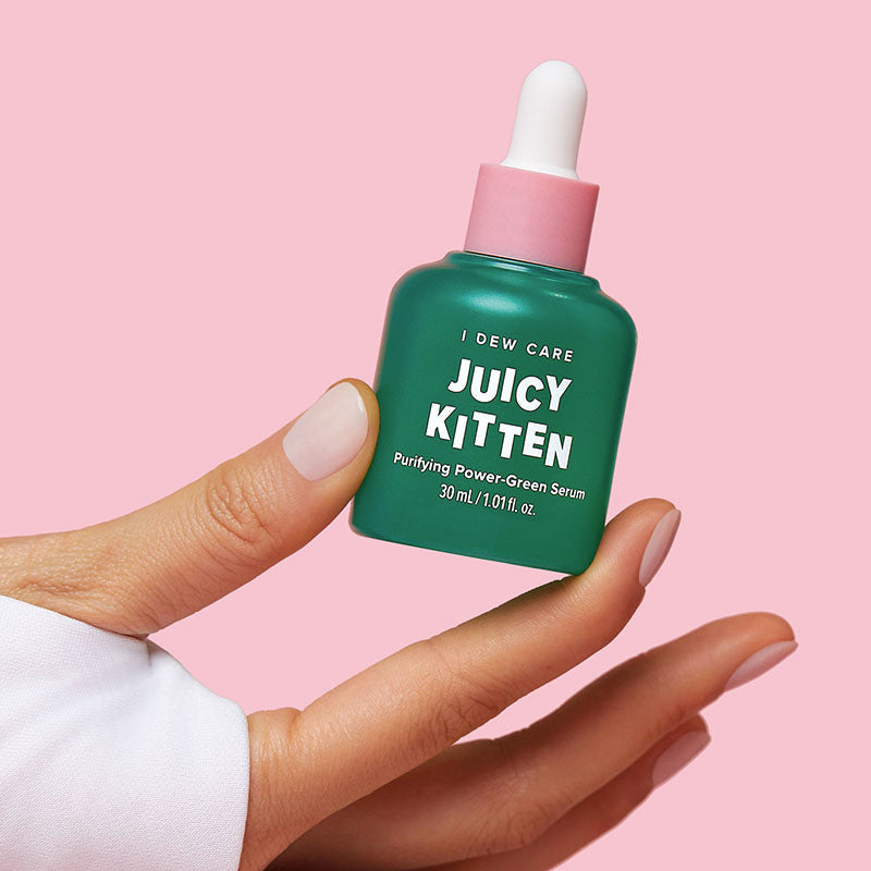 I Dew Care Juicy Kitten Purifying Power-Green Serum — 30ml — vue 3