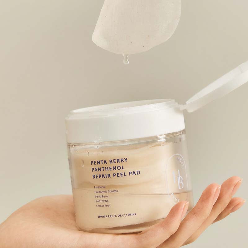 HEVEBLUE Penta Berry Panthenol Repair Peel Pad — 170ml