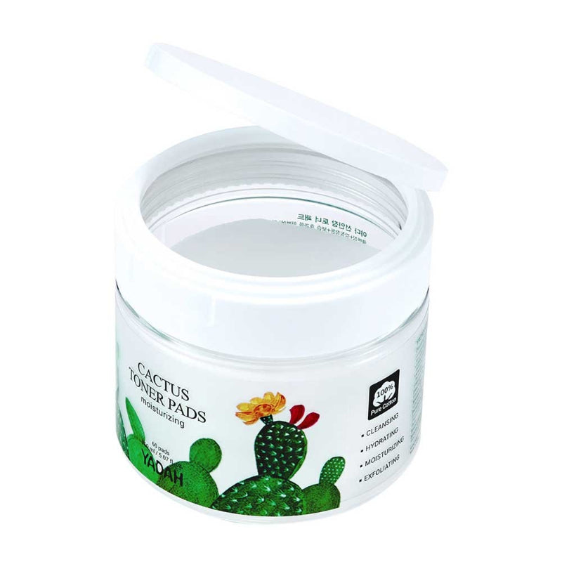 YADAH Cactus Toner Pads — 60ea