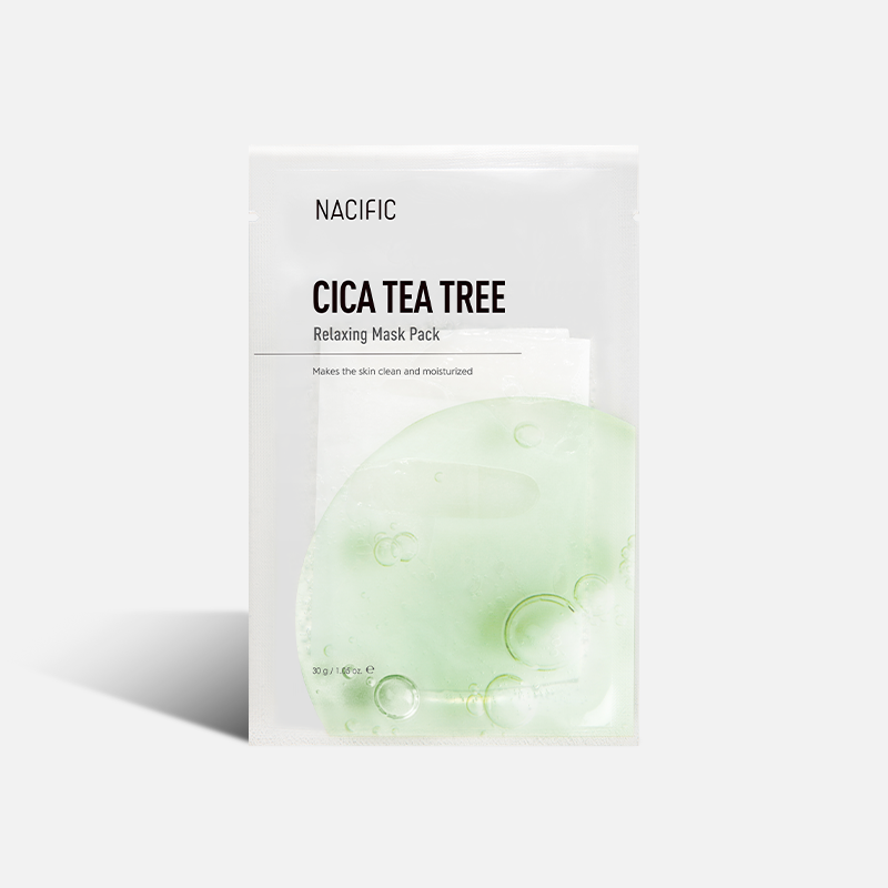 NACIFIC Cica Tea Tree Relaxing Mask — 1 pcs